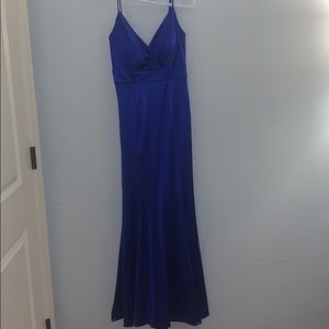 Royal blue mermaid dress (Offers accepted)